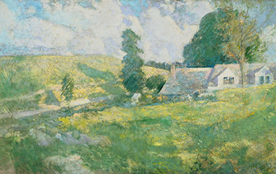 美国 | 约翰·亨利·特瓦克特曼(John Henry Twachtman,1853-1902)高清作品集890.4MB