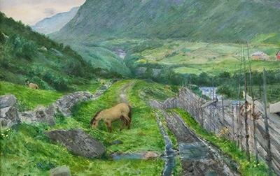 挪威 | 艾利夫·彼得森（Eilif Peterssen,1852-1928）高清作品集1.7GB