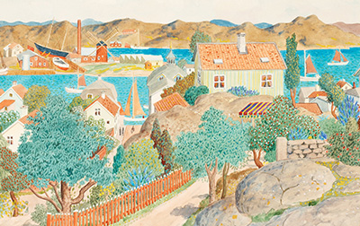 瑞典 | 奥斯卡·伯格曼(Oskar Bergman,1879-1963)高清作品集675.6MB