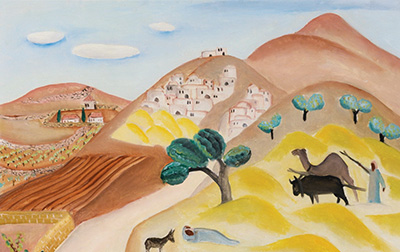 以色列 | 鲁文·鲁宾（Reuven Rubin,1893-1974）高清作品集1.4GB