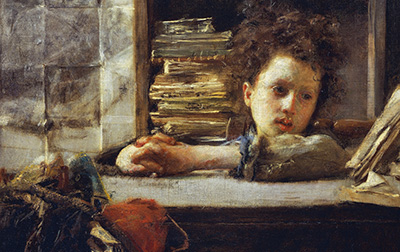 意大利 | 安东尼奥·曼奇尼（Antonio Mancini,1852-1930）高清作品集514.9MB