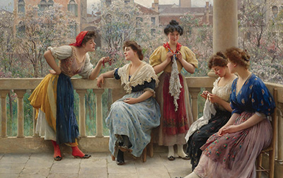 意大利 | 尤金·布拉斯（Eugen von Blaas,1843-1932）高清作品集711MB