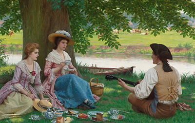 英国 | 埃德蒙·布莱尔·莱顿(Edmund Blair Leighton,1852-1922)高清作品集615.7MB