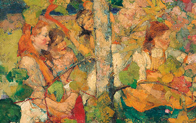 英国 | 爱德华·阿特金森·霍内尔（Edward Atkinson Hornel,1864-1933）高清作品集950MB