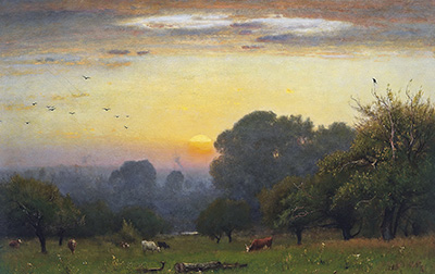 英国 | 乔治·英尼斯（George inness,1825-1894）高清作品集1.2GB