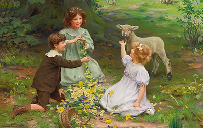 英国 | 亚瑟·埃尔斯利（Arthur John Elsley,1860-1952）高清作品集599.8MB