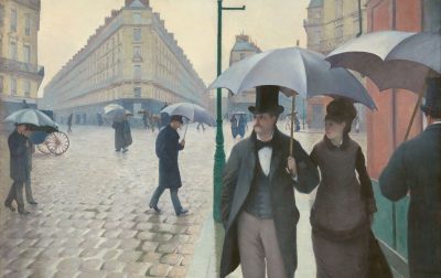 巴黎街道·雨天Paris Street,Rainy Day，古斯塔夫·卡耶博特 1877