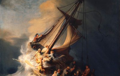 加利利海上的风暴 The Storm on the Sea of Galilee，伦勃朗1633