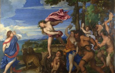 酒神巴克斯和阿里阿德内Bacchus and Ariadne titian，提香