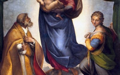 西斯廷圣母像The Sistine Madonna，拉斐尔 1512-1513