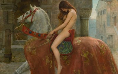 马背上的戈黛雅夫人 Lady Godiva，约翰·柯里尔，1897