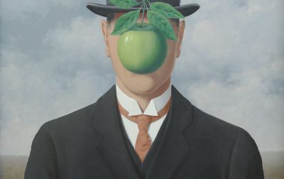 人类之子son of man，马格里特，1964