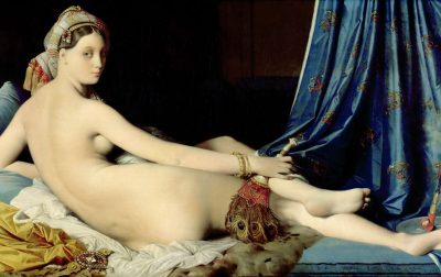 大宫女Grande Odalisque，安格尔 油画 1814年 91×162厘米 藏于巴黎卢浮宫