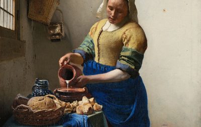 倒牛奶的女佣 The Milkmaid，维米尔 1657–1658
