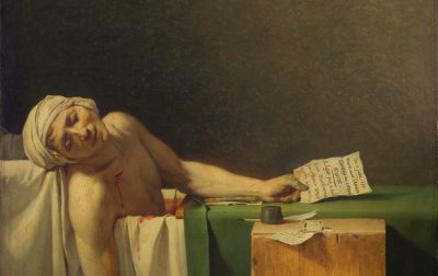 马拉之死 Death of Marat，大卫 1793