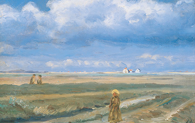 丹麦 | 迈克尔·安彻(Michael Ancher,1849-1927)高清作品集1.3GB