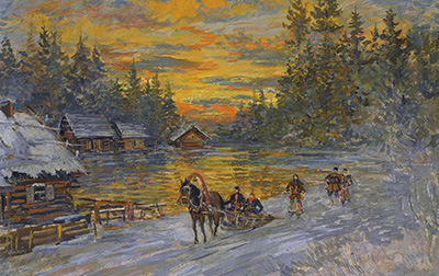 俄罗斯 | 康斯坦丁·柯罗文（Constantin korovin,1861-1939）高清作品集725.4MB