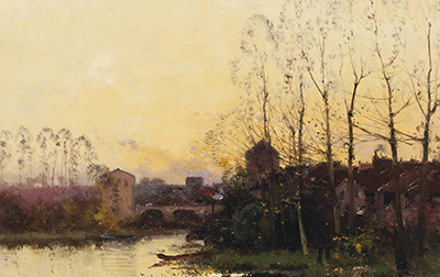 法国 | 尤金·加林·拉卢（Eugene Galien Laloue,1854-1941）高清作品集1.8GB