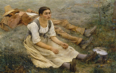 法国 | 朱尔斯·巴斯蒂安·勒帕热（Jules Bastien-Lepage,1848-1884）高清作品集161.6MB