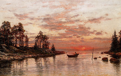 芬兰 | 伯纳德·林登霍姆(Berndt Lindholm,1841-1914)高清作品集1.1GB