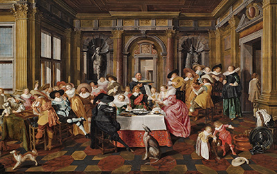 荷兰 | 德克·哈尔斯（Dirck Hals,1591-1656）高清作品集427.8MB