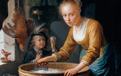 荷兰 | 格利特·窦（Gerrit Dou,1613-1675）高清作品集664.4MB