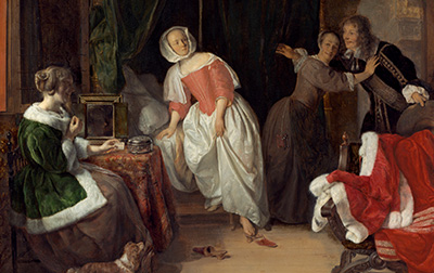 荷兰 | 加布里埃尔·梅曲（Gabriel Metsu,1629-1667）高清作品集620.3MB