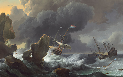 荷兰 | 卢多尔夫·巴克赫伊森（Ludolf Bakhuizen,1630-1708）高清作品集2.1GB