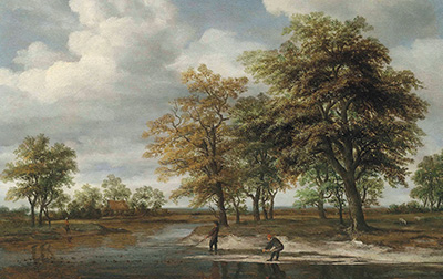 荷兰 | 梅因德尔特·霍贝玛（Meindert Hobbema,1638-1709）高清作品集2.0GB