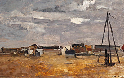 荷兰 | 乔治·亨德里克·布雷特奈（George Hendrik Breitner,1857-1923）高清作品集1.6GB