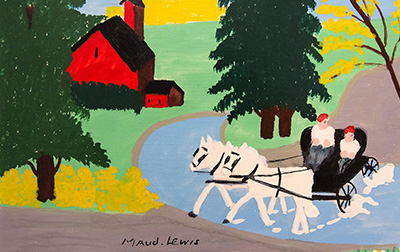 加拿大 | 莫德·刘易斯(Maud Lewis,1901-1970)高清作品集156.8MB