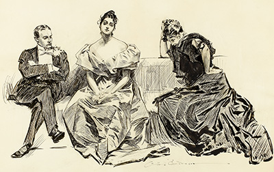 美国 | 查尔斯·丹·吉布森(Charles Dana Gibson,1867-1944)高清作品集369.1MB