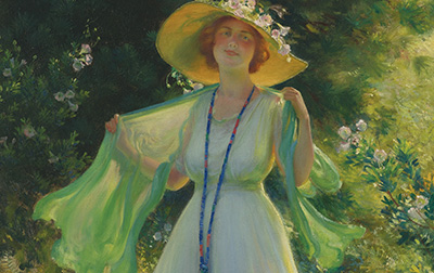 美国 | 查尔斯·考特尼·柯伦(Charles Courtney Curran,1861-1942)高清作品集113.7MB