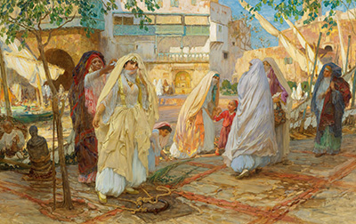 美国 | 弗雷德里克·阿瑟·布里奇曼(Frederick Arthur Bridgman,1847-1928)高清作品集229.8MB
