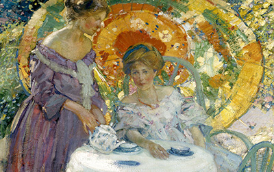 美国 | 弗雷德里克·卡尔·弗里塞克(Frederick Carl Frieseke,1874-1939)高清作品集1.1GB