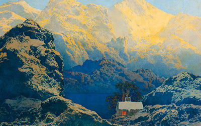 美国 | 麦克斯菲尔德·帕里什(Maxfield Parrish,1870-1966)高清作品集400.6MB