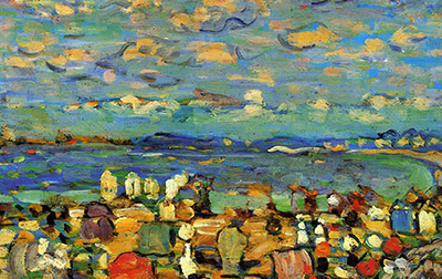 美国 | 莫里斯·巴西·普伦德加斯特(Maurice Brazil Prendergast,1858-1924)高清作品集4.2GB
